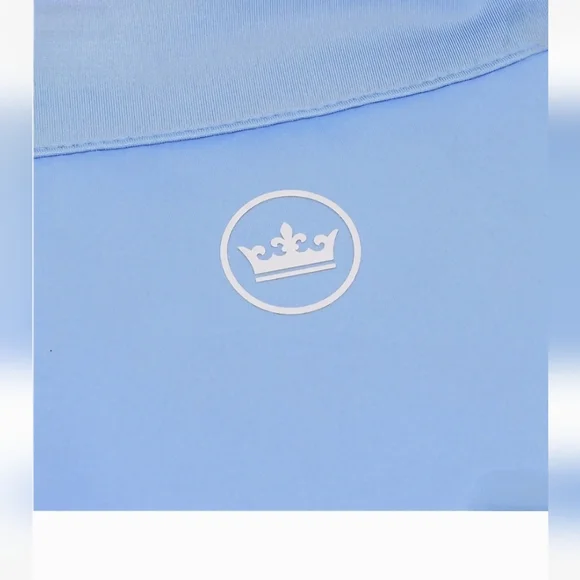 Peter Millar Merge Hybrid Men's Jacket, Light Blue, Full Zip Coat Size - L